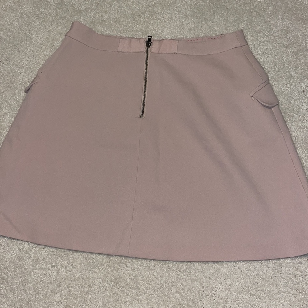 Alice + Olivia Dusty Pink Mini Skirt - Picture 5 of 5